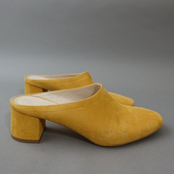 Everlane Mustard Yellow Mules - Picture 7 of 10